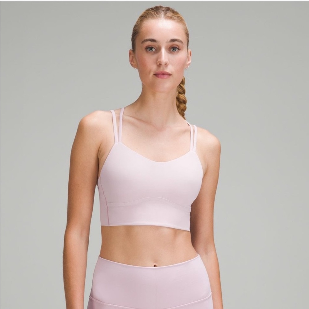 Lululemon like a cloud longline bra Pink peony? 6 b/c